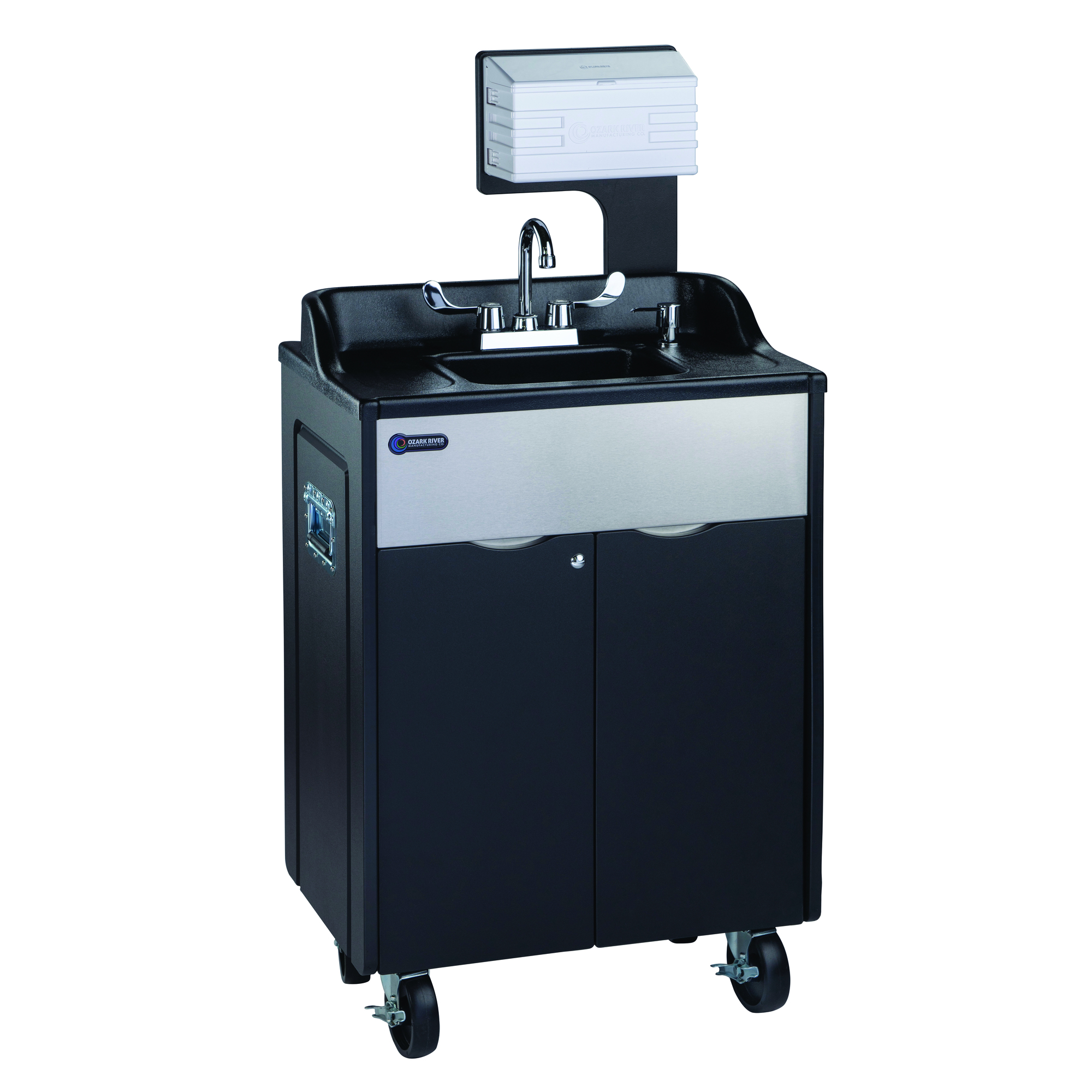 Ozark River Holdings, LLC, Portable sink, oudoor, ABS top/basin, Model# Titan Pro Black